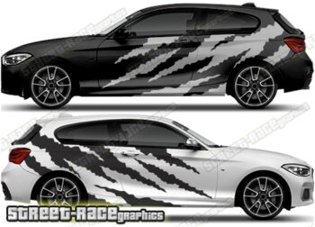 BMW 1 series rally 020 stickers