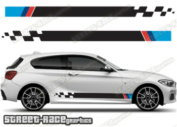 BMW 1 series racing stripes 002  M-POWER