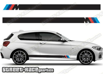 BMW 1 series racing stripes 003  M-POWER