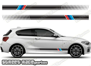 BMW 1 series racing stripes 007  M-PERFORMANCE