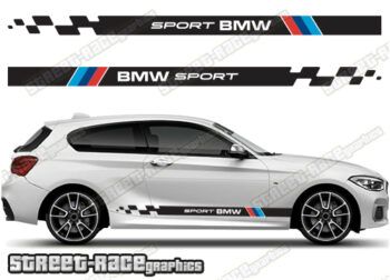 BMW 1 series racing stripes 009  M-PERFORMANCE