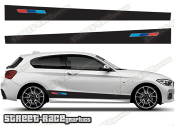 BMW 1 series racing stripes 011  M-PERFORMANCE