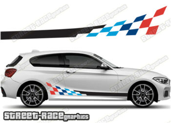 BMW 1 series racing stripes 014 - MPOWER