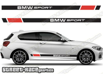 BMW 1 series racing stripes 019