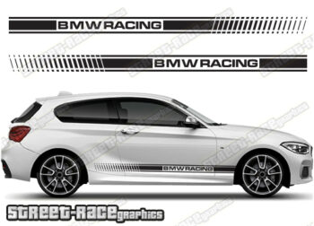 BMW 1 series racing stripes 020