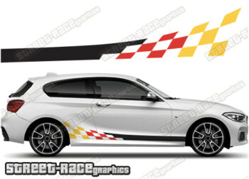 BMW 1 series racing stripes 022