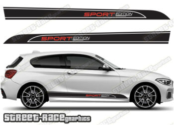 BMW 1 series racing stripes 023 - SPORT EDITION