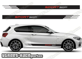 BMW 1 series racing stripes 024 - SPORT EDITION