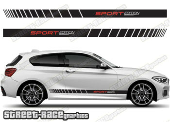 BMW 1 series racing stripes 025 - SPORT EDITION