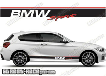 BMW 1 series racing stripes 032