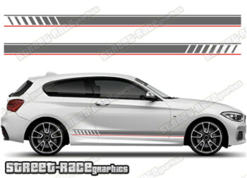 BMW 1 series racing stripes 033