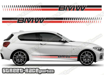 BMW 1 series racing stripes 034