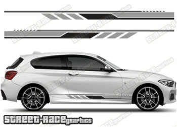 BMW 1 series racing stripes 036
