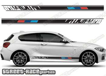 BMW 1 series racing stripes 038 M-POWER