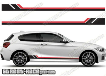 BMW 1 series racing stripes 042