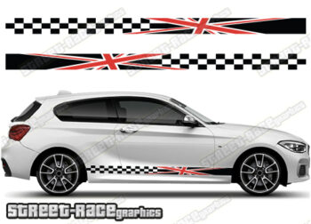 BMW 1 series racing stripes 044