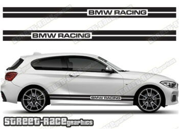 BMW 1 series racing stripes 047