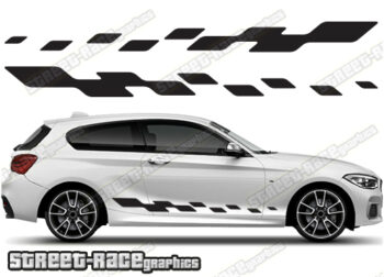 BMW 1 series racing stripes 048