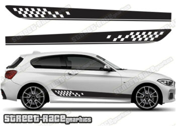 BMW 1 series racing stripes 050