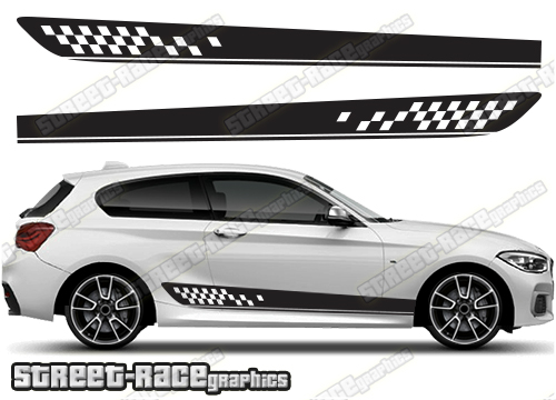 BMW 1 series racing stripes 050