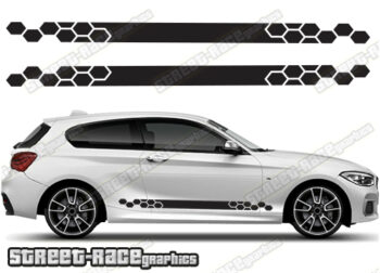 BMW 1 series racing stripes 051