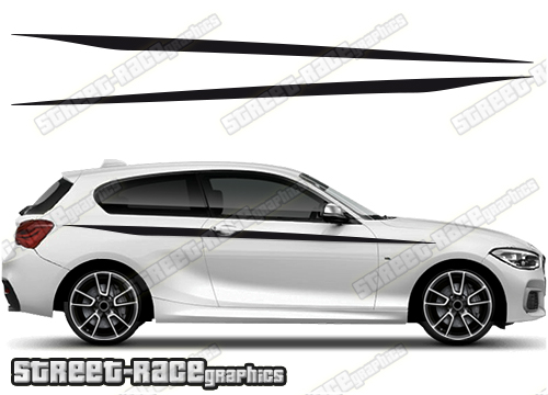 BMW 1 series racing stripes 053
