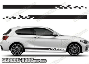 BMW 1 series racing stripes 054