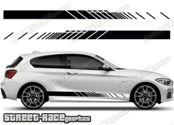 BMW 1 series racing stripes 056