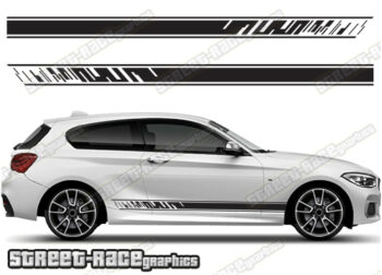 BMW 1 series racing stripes 058