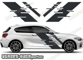 BMW 1 series racing stripes 064
