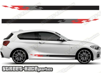 BMW 1 series racing stripes 067