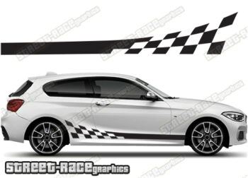 BMW 1 series racing stripes 069