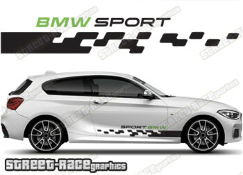 BMW 1 series racing stripes 071