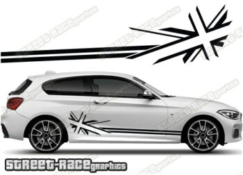 BMW 1 series racing stripes 072
