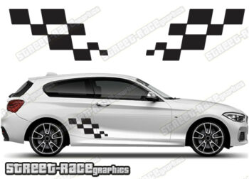BMW 1 series racing stripes 073