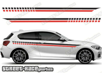 BMW 1 series racing stripes 076