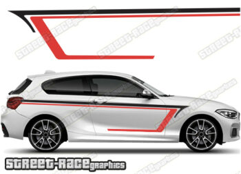 BMW 1 series racing stripes 077