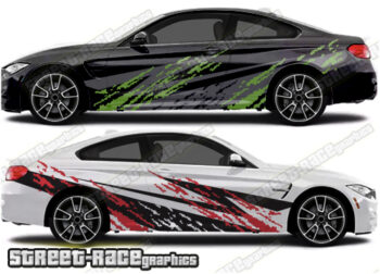 BMW 3 series rally 022 mud splatter graphics
