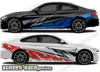 BMW 3 series rally 023 mud splatter graphics