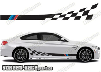 BMW 3 series racing stripes 004 M-PERFORMANCE