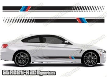 BMW 3 series racing stripes 007 M-PERFORMANCE