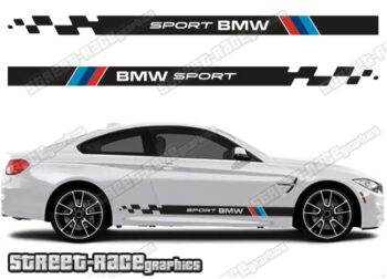 BMW 3 series racing stripes 009 M-PERFORMANCE