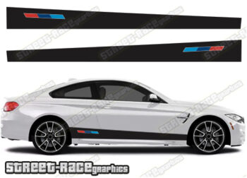 BMW 3 series racing stripes 011 M-PERFORMANCE