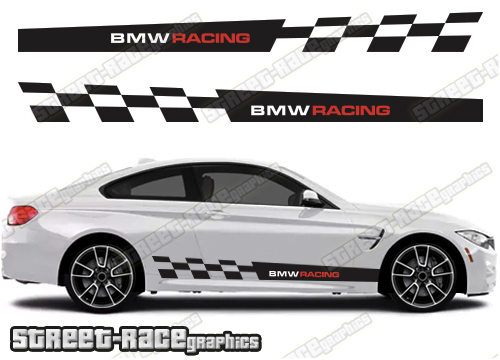 BMW 3 series racing stripes 018