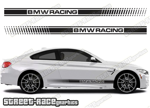 BMW 3 series racing stripes 020