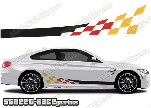BMW 3 series racing stripes 022