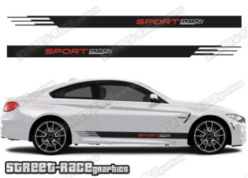 BMW 3 series racing stripes 024 - SPORT EDITION