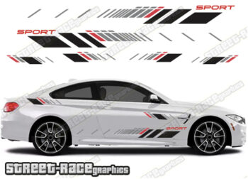 BMW 3 series racing stripes 027
