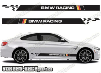 BMW 3 series racing stripes 030 - German flag