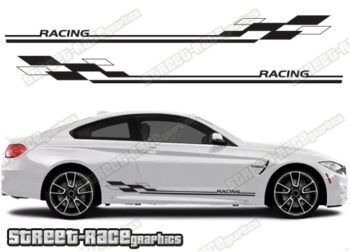 BMW 3 series racing stripes 049